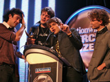Klaxons at mercury awards 1