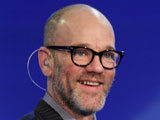 Michael Stipe of REM at 'Che Tempo Che FA' TV programme, Milan