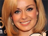 Katherine Jenkins at the Montblanc Boutique wearing an exclusive 'Mandela 46664' bangle, in London, Britain