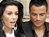  Katie Price and Peter Andre at the Royal Courts of Justice