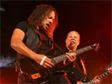 Metallica, on stage