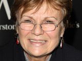 Julie Walters signing her book 'That's Another Story'