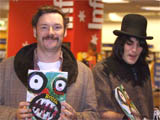 The Mighty Boosh book signing in Borders in London