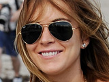 Lindsay Lohan enjoys a day in the beach in Miami