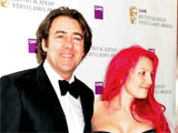 Jonathan Ross and Jane Goldman attending The British Academy Video Games Awards held at the Hilton Hotel, London