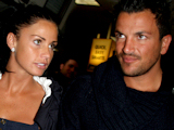 Katie Price and Peter Andre arriving at JFK International Airport