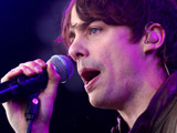 Johnny Borrell peforming with Razorlight live at Rock am Ring open air festival in Nrburg, Germany. 