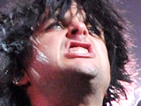 Billie Joe Armstrong in concert as Green Day performing at the American Airlines Arena