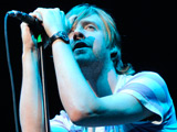Ricky Wilson of the Kaiser Chiefs performing live in Miami, Florida