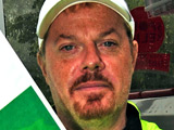 Eddie Izzard running for Sport Relief Charity, Wales