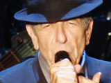 Leonard Cohen in concert at Auditorio de Castrelos in Vigo, Spain.