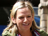 Zoe Ball leaving the BBC Radio 2 studios, London