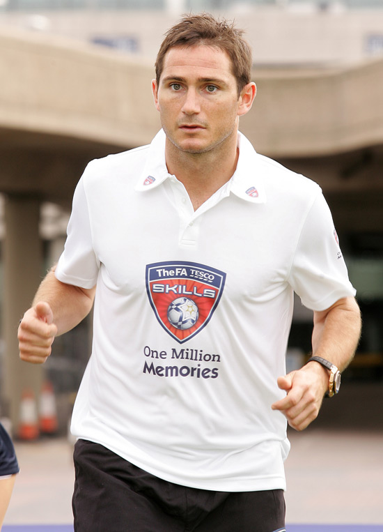 frank lampard 2011. Frank Lampard promotes the