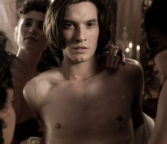 Ben Barnes shirtless