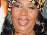 Aretha Franklin spends a night out with friends on 5th Avenue New York City