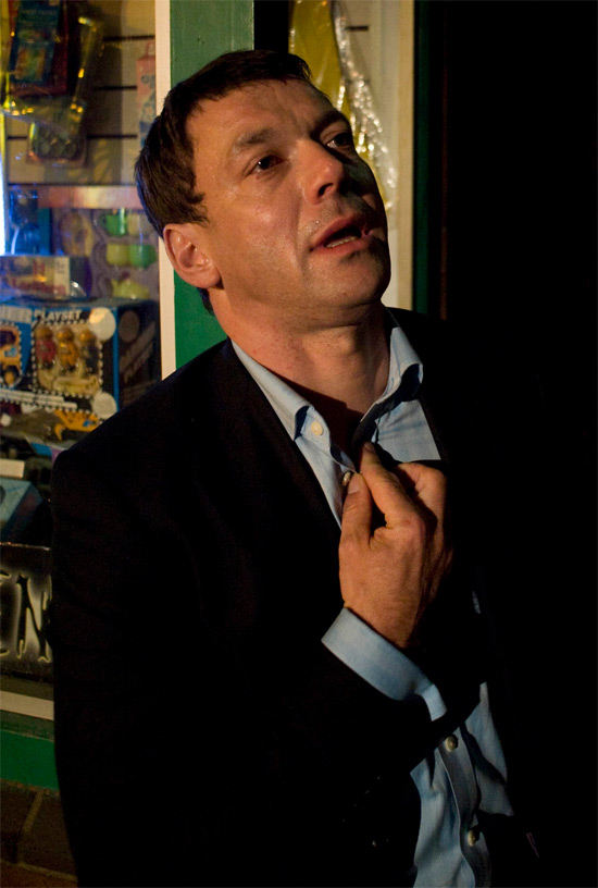 Tony suffers chest pains