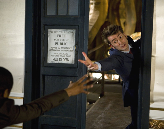 The Doctor arrives