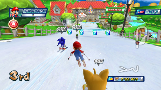 Mario Skiing