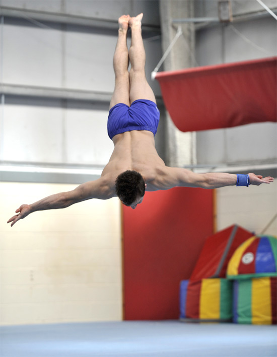 Daniel in the air