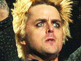 Billy Joe Armstrong Green Day performing live at the Odyssey Arena, Belfast