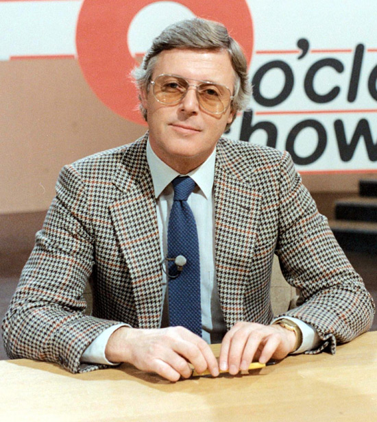 Michael Aspel on the 6 o'clock show