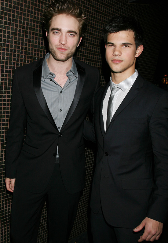 Robert Pattinson and Taylor Lautner