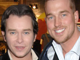 Stephen Gately and Andrew Cowles