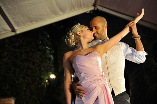 Carmel and Calvin dancing