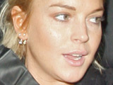 Actress Lindsay Lohan shopping at the Alice + Olivia Store, Los Angeles
