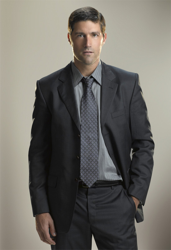 Matthew Fox in a suit