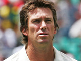 Australian cricketer Glenn McGrath