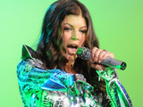 Stacey Ferguson, aka Fergie performing with The Black Eyed Peas