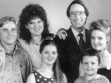 Sarah Monahan, Robert Hughes and the cast of Hey Dad