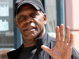 Danny Glover departs a medical building in Beverly Hills