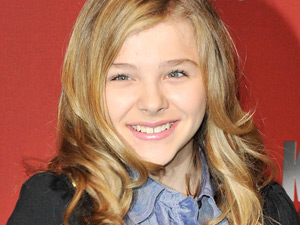 Chloe Moretz at the 'Kick Ass' photocall