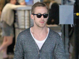 Ryan Gosling seen arriving at LAX airport
