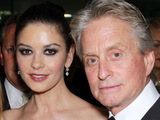 Ashley Olsen, Catherine Zeta-Jones and Michael Douglas