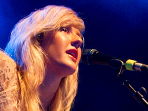 Ellie Goulding performing live at Londons Shepherds Bush Empire