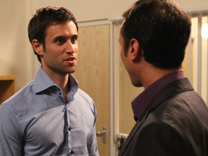 Nihhil tells Jai a secret.