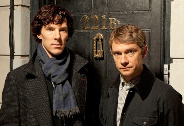 Sherlock Holmes and John Watson in Sherlock