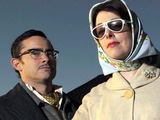 Giles Coren and Sue Perkins presenting The Supersizers Eat....
