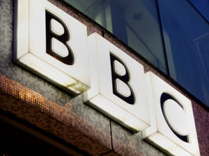 BBC logo at BBC Television Centre