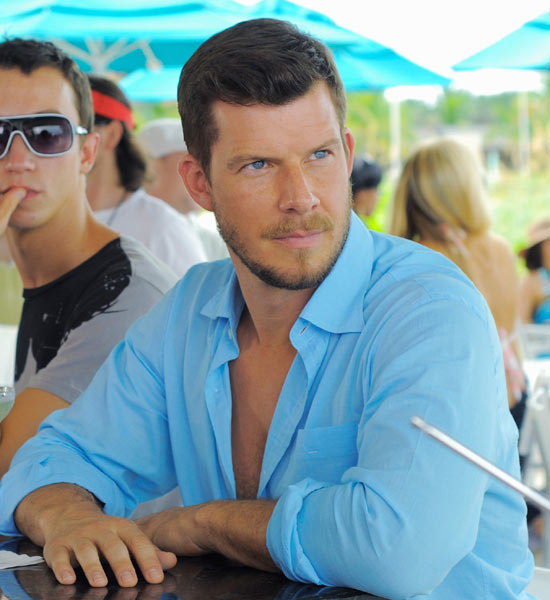 Eric Mabius looking casual
