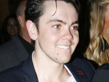 Ray Quinn and Emma Stephens outside Chinawhite nightclub, London