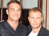 Gary Barlow and Robbie Williams