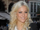 Pixie Lott walking through London