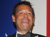 Craig Charles leaving the TV Choice Awards 2010