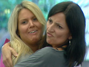 Davina hugs Michelle