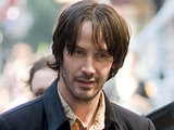 Keanu Reeves ont he set of his new film 'Generation Um'