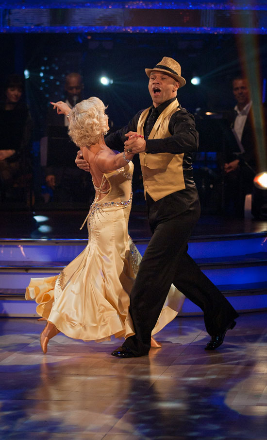 Goldie and Kristina Rihanoff